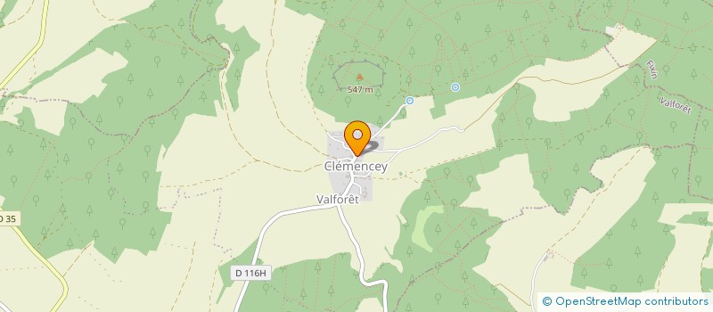 localisation de l'entreprise COMMUNE DE VALFORET à VALFORET