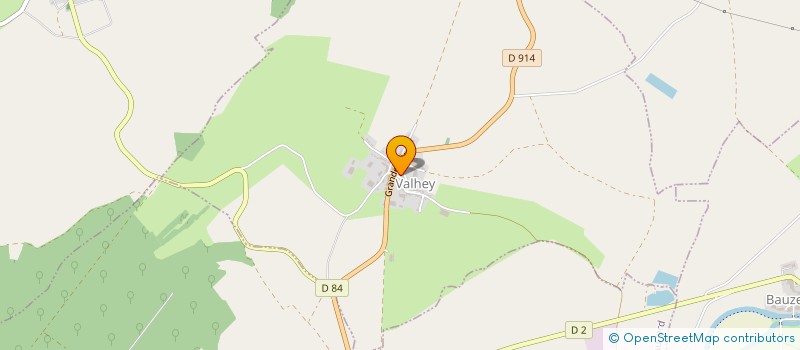 localisation de l'entreprise COMMUNE DE VALHEY  VALHEY