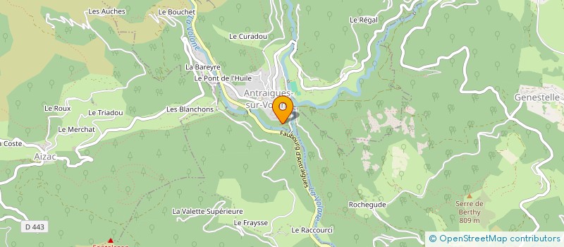 localisation de l'entreprise COMMUNE DE VALLEES-D'ANTRAIGUES-ASPERJOC à VALLEES-D'ANTRAIGUES-ASPERJOC