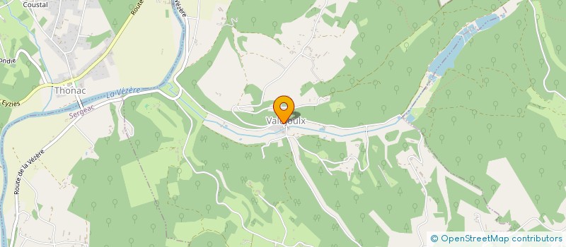 localisation de l'entreprise COMMUNE DE VALOJOULX  VALOJOULX