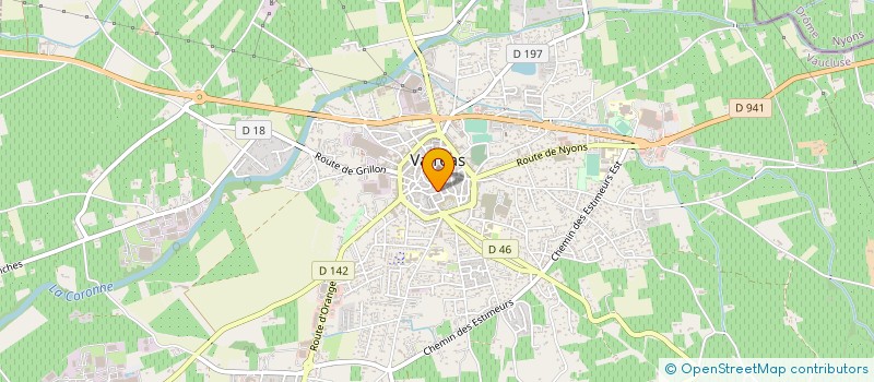 localisation de l'entreprise COMMUNE DE VALREAS à VALREAS