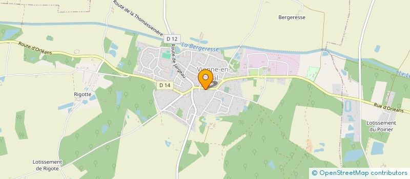localisation de l'entreprise COMMUNE DE VANNES SUR COSSON à VANNES-SUR-COSSON