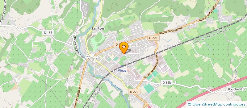 localisation de l'entreprise COMMUNE DE VARACIEUX  VARACIEUX