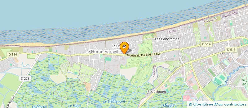 localisation de l'entreprise COMMUNE DE VARAVILLE  VARAVILLE