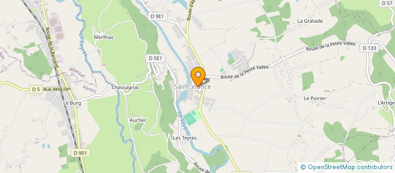 localisation de l'entreprise COMMUNE DE VARETZ  VARETZ