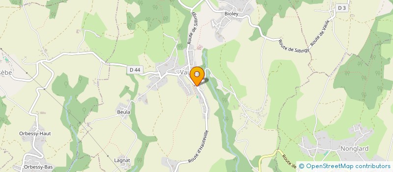 localisation de l'entreprise COMMUNE DE VAULX  VAULX