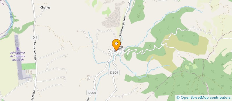 localisation de l'entreprise COMMUNE DE VAUMEILH  VAUMEILH