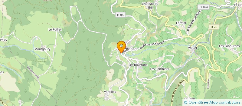 localisation de l'entreprise COMMUNE DE VAUXRENARD  VAUXRENARD