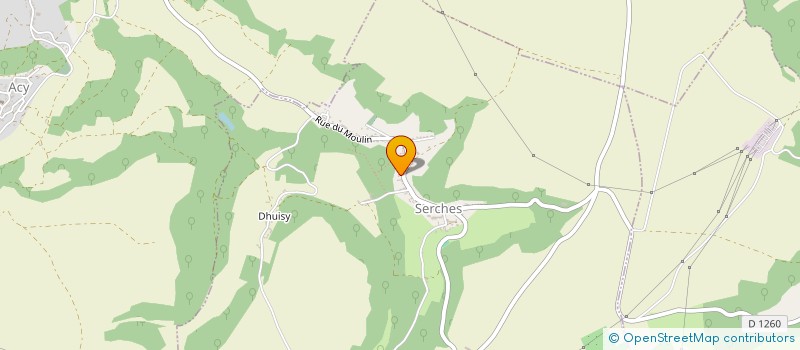 localisation de l'entreprise COMMUNE DE VAUXTIN  VAUXTIN