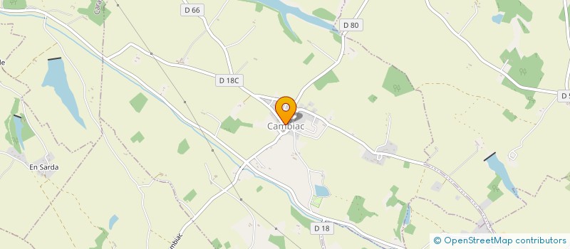 localisation de l'entreprise COMMUNE DE VENDINE  VENDINE