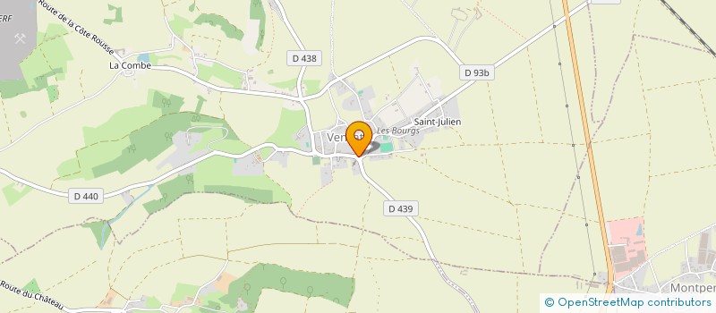 localisation de l'entreprise COMMUNE DE VENSAT  VENSAT