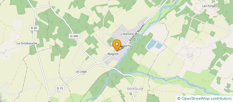 localisation de l'entreprise COMMUNE DE VENTOUSE à VENTOUSE