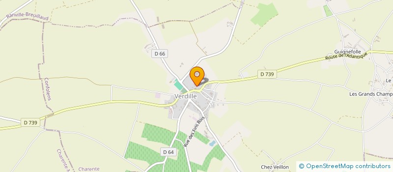 localisation de l'entreprise COMMUNE DE VERDILLE  VERDILLE