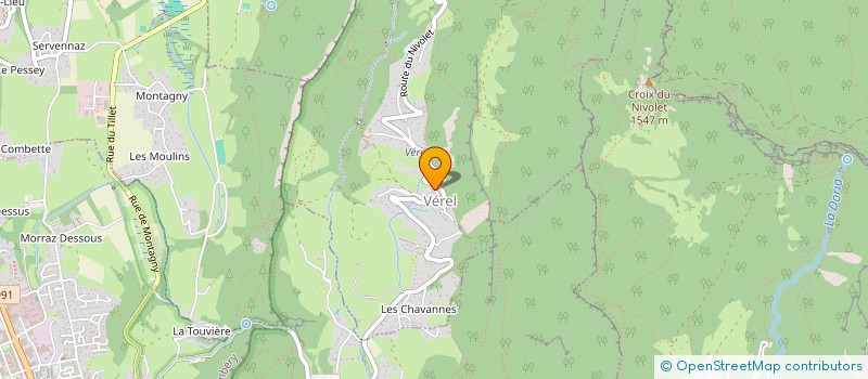 localisation de l'entreprise COMMUNE DE VEREL PRAGONDRAN  VEREL-PRAGONDRAN