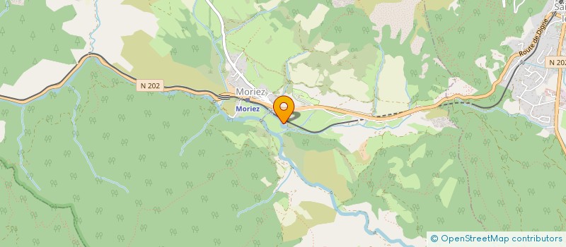 localisation de l'entreprise COMMUNE DE VERGONS  VERGONS