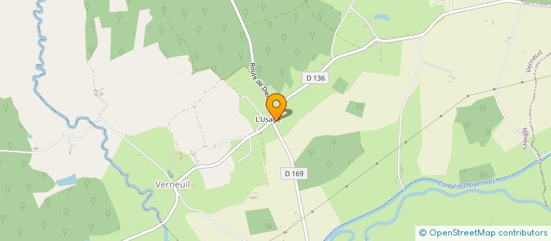 localisation de l'entreprise COMMUNE DE VERNEUIL à VERNEUIL