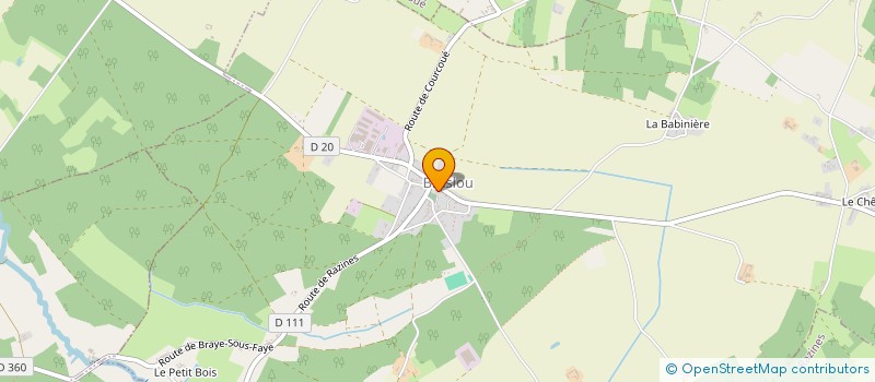 localisation de l'entreprise COMMUNE DE VERNEUIL LE CHATEAU  VERNEUIL-LE-CHATEAU