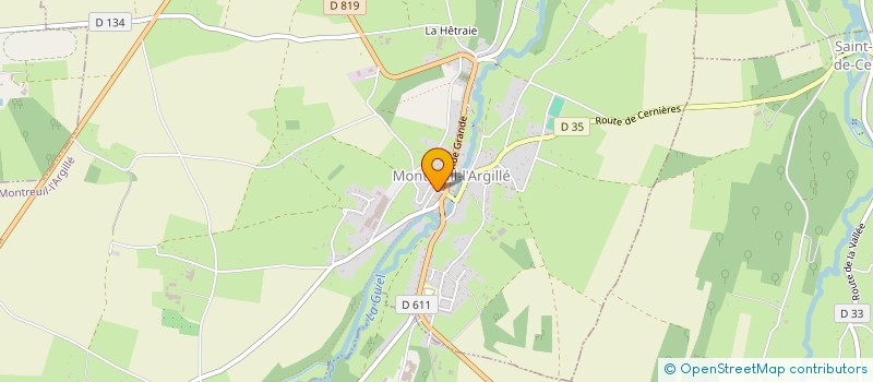 localisation de l'entreprise COMMUNE DE VERNEUSSES  VERNEUSSES