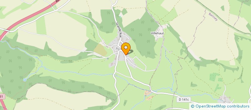 localisation de l'entreprise COMMUNE DE VERSEILLES LE HAUT à VERSEILLES-LE-HAUT