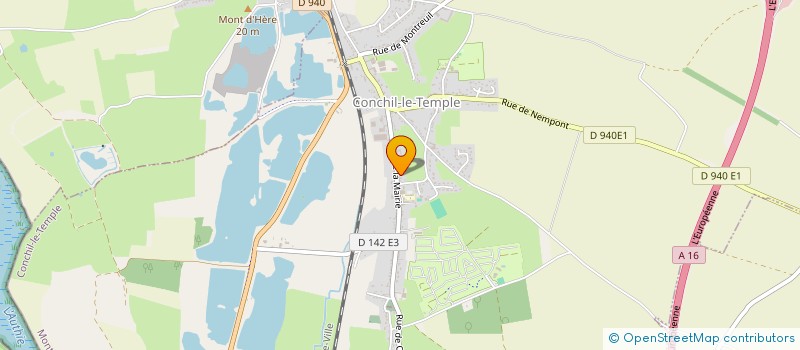 localisation de l'entreprise COMMUNE DE VERTON  VERTON