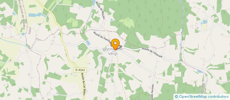 localisation de l'entreprise COMMUNE DE VEYRINES DE VERGT  VEYRINES-DE-VERGT