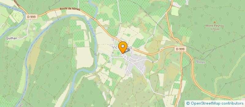 localisation de l'entreprise COMMUNE DE VIC-LE-FESQ  VIC-LE-FESQ