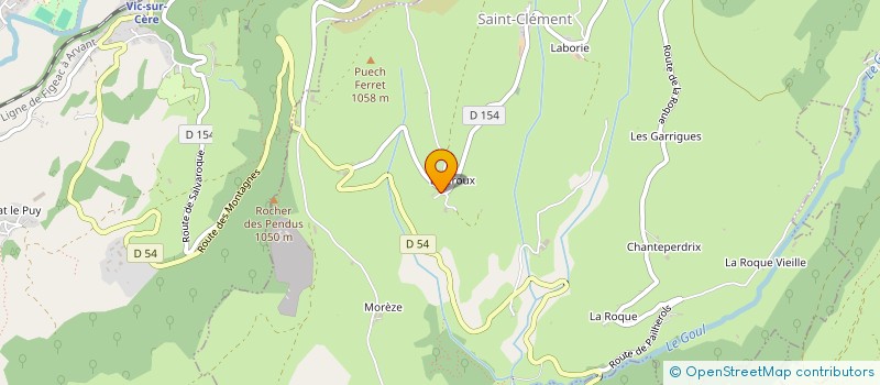 localisation de l'entreprise COMMUNE DE VIC SUR CERE à VIC-SUR-CERE
