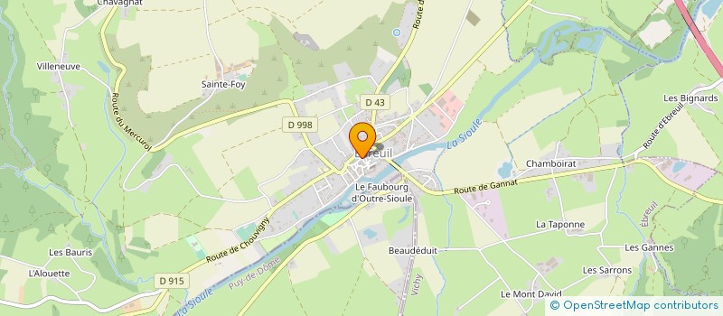 localisation de l'entreprise COMMUNE DE VICQ à VICQ