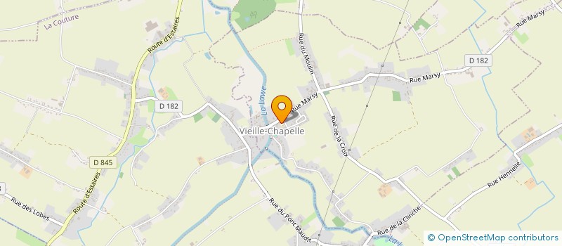 localisation de l'entreprise COMMUNE DE VIEILLE CHAPELLE  VIEILLE-CHAPELLE