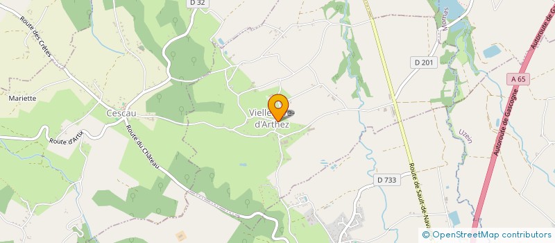 localisation de l'entreprise COMMUNE DE VIELLENAVE D'ARTHEZ  VIELLENAVE-D'ARTHEZ