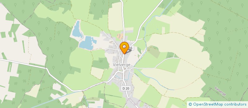 localisation de l'entreprise COMMUNE DE VIELVERGE  VIELVERGE