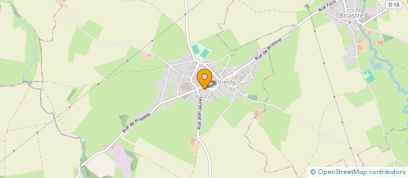 localisation de l'entreprise COMMUNE DE VIESLY à VIESLY