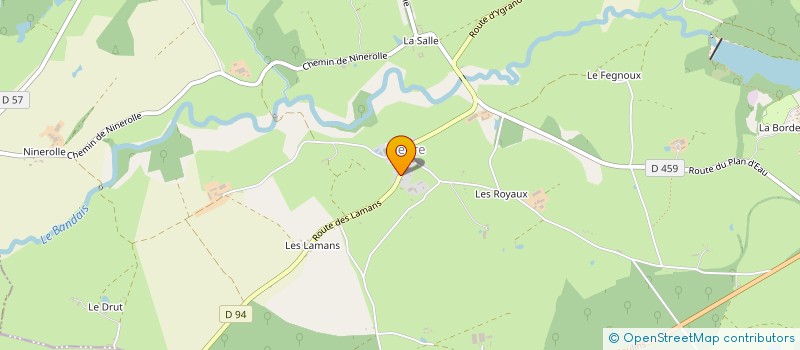 localisation de l'entreprise COMMUNE DE VIEURE  VIEURE