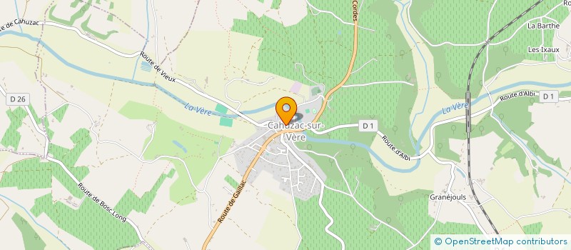 localisation de l'entreprise COMMUNE DE VIEUX  VIEUX