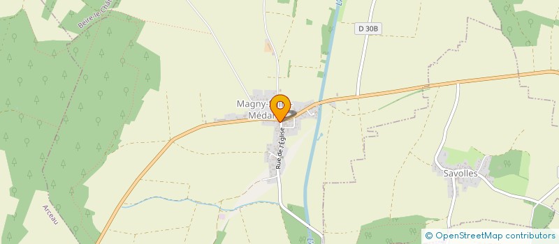 localisation de l'entreprise COMMUNE DE VIEVIGNE  VIEVIGNE