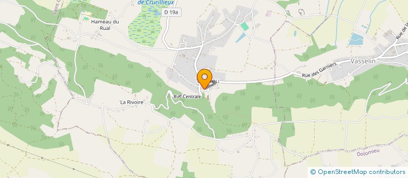 localisation de l'entreprise COMMUNE DE VIGNIEU  VIGNIEU