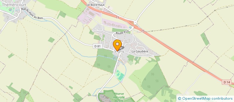 localisation de l'entreprise COMMUNE DE VIGNY à VIGNY