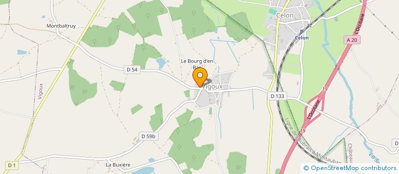 localisation de l'entreprise COMMUNE DE VIGOUX à VIGOUX