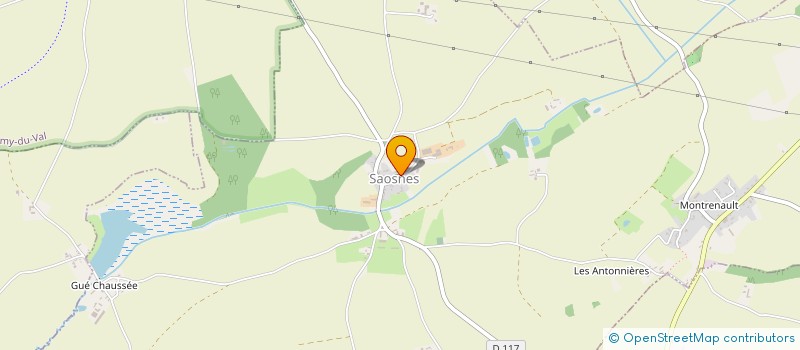 localisation de l'entreprise COMMUNE DE VILLAINES LA CARELLE  VILLAINES-LA-CARELLE