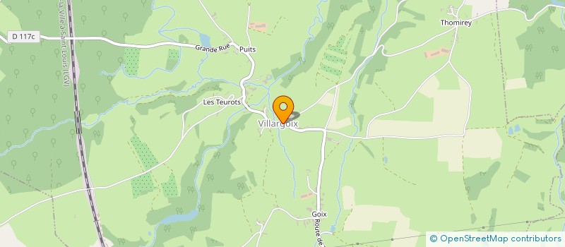 localisation de l'entreprise COMMUNE DE VILLARGOIX  VILLARGOIX