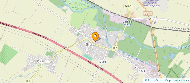 localisation de l'entreprise COMMUNE DE VILLE EN SELVE  VILLE-EN-SELVE