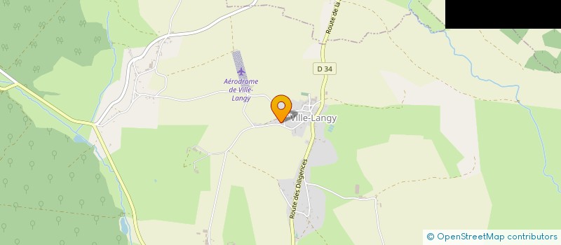 localisation de l'entreprise COMMUNE DE VILLE LANGY à VILLE-LANGY