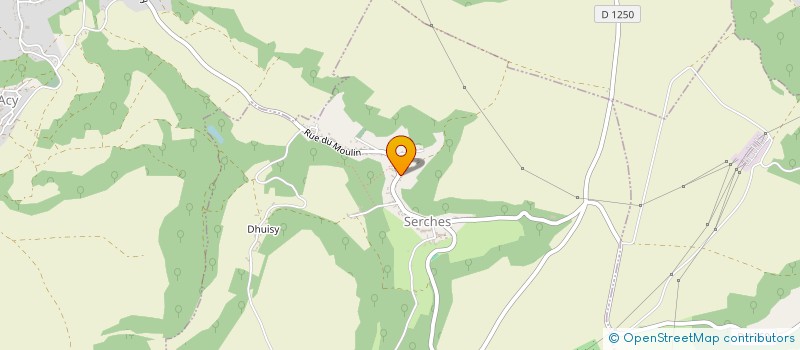 localisation de l'entreprise COMMUNE DE VILLE SAVOYE  VILLE-SAVOYE