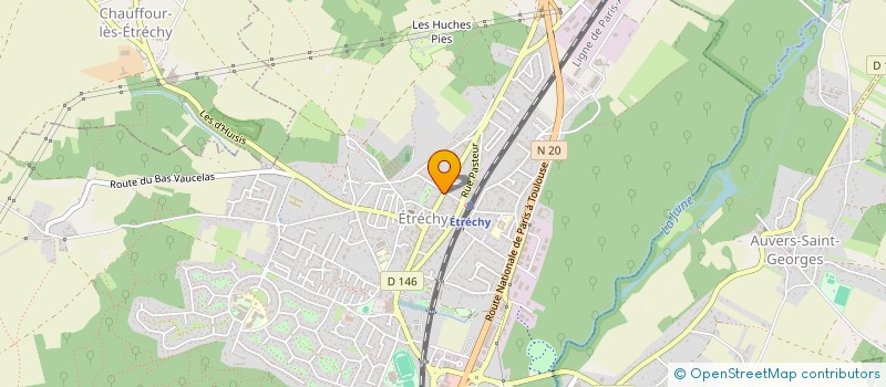 localisation de l'entreprise COMMUNE DE VILLECONIN  VILLECONIN