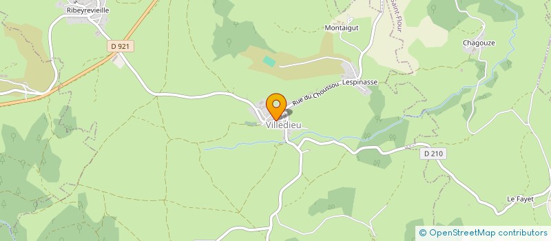 localisation de l'entreprise COMMUNE DE VILLEDIEU à VILLEDIEU