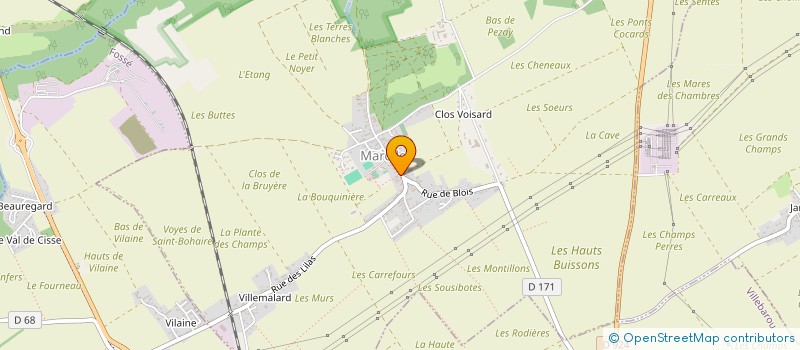 localisation de l'entreprise COMMUNE DE VILLEFRANCOEUR  VILLEFRANCUR