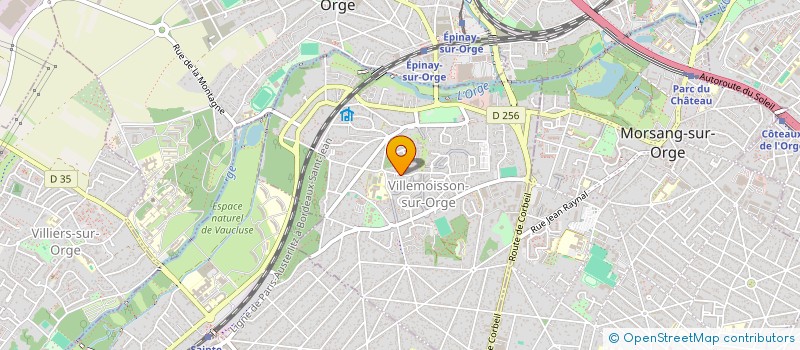 localisation de l'entreprise COMMUNE DE VILLEMOISSON SUR ORGE à VILLEMOISSON-SUR-ORGE
