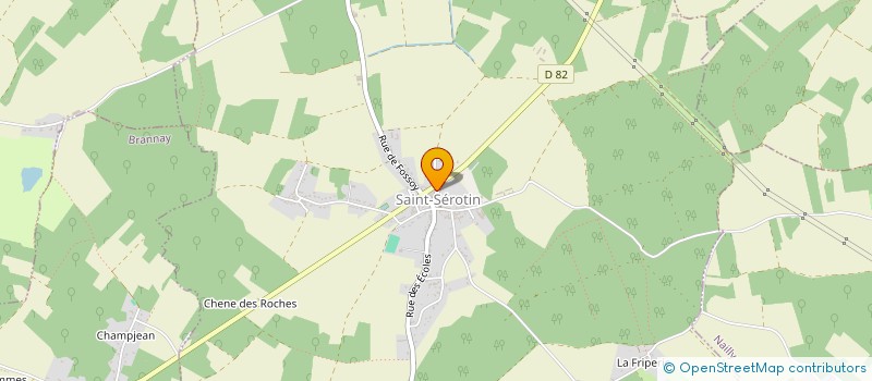 localisation de l'entreprise COMMUNE DE VILLEPERROT  VILLEPERROT