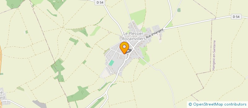 localisation de l'entreprise COMMUNE DE VILLERS AUX ERABLES  VILLERS-AUX-ERABLES