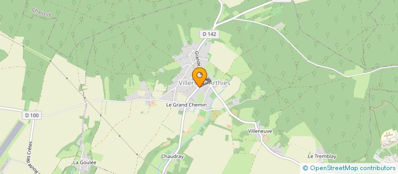 localisation de l'entreprise COMMUNE DE VILLERS EN ARTHIES  VILLERS-EN-ARTHIES